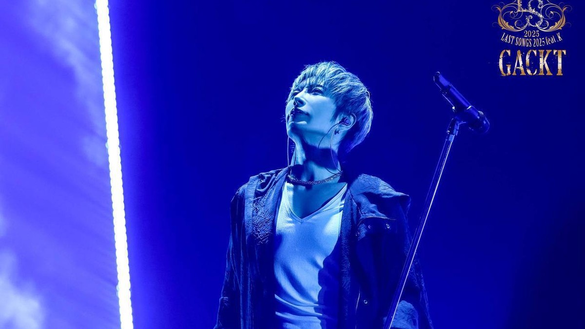 LAST SONGSで歌うGACKT