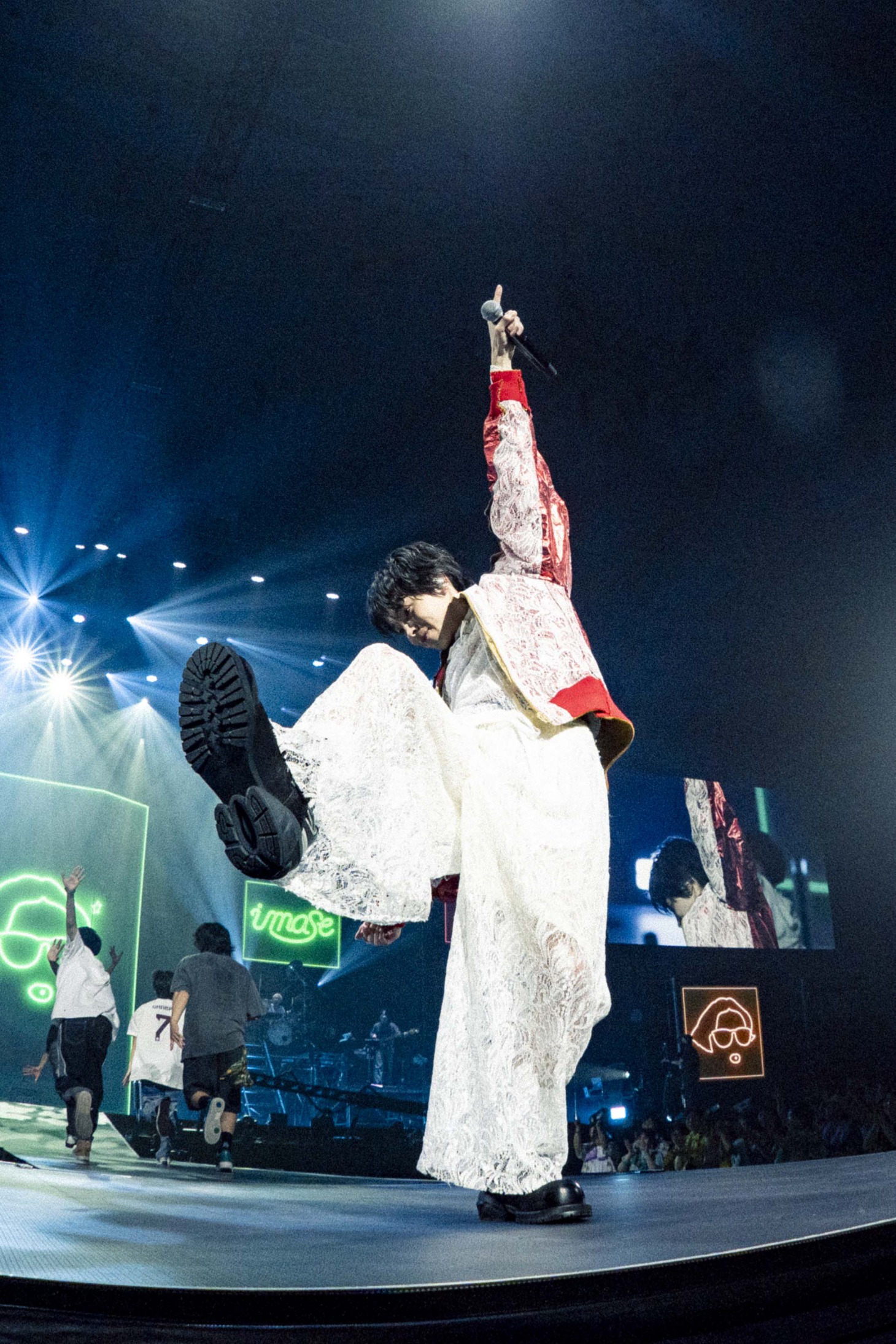 日本武道館で歌うimase