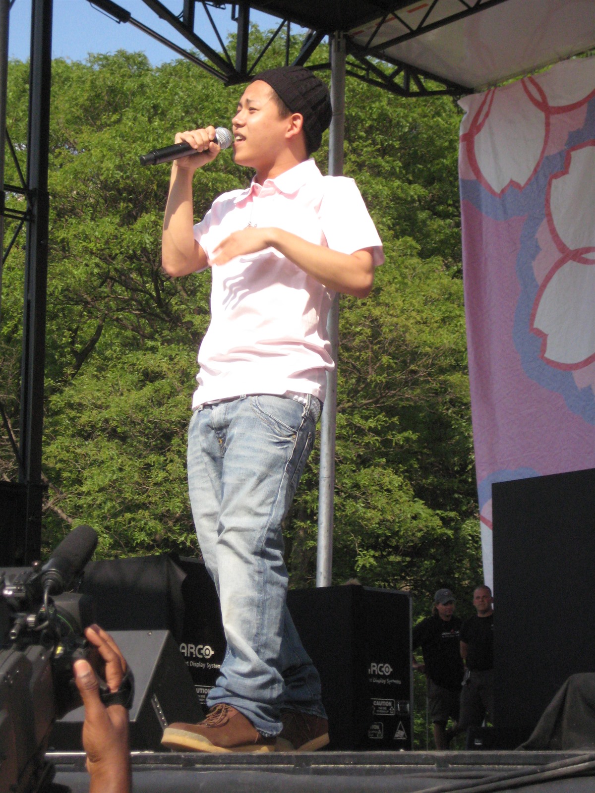 2008年に歌う清水翔太