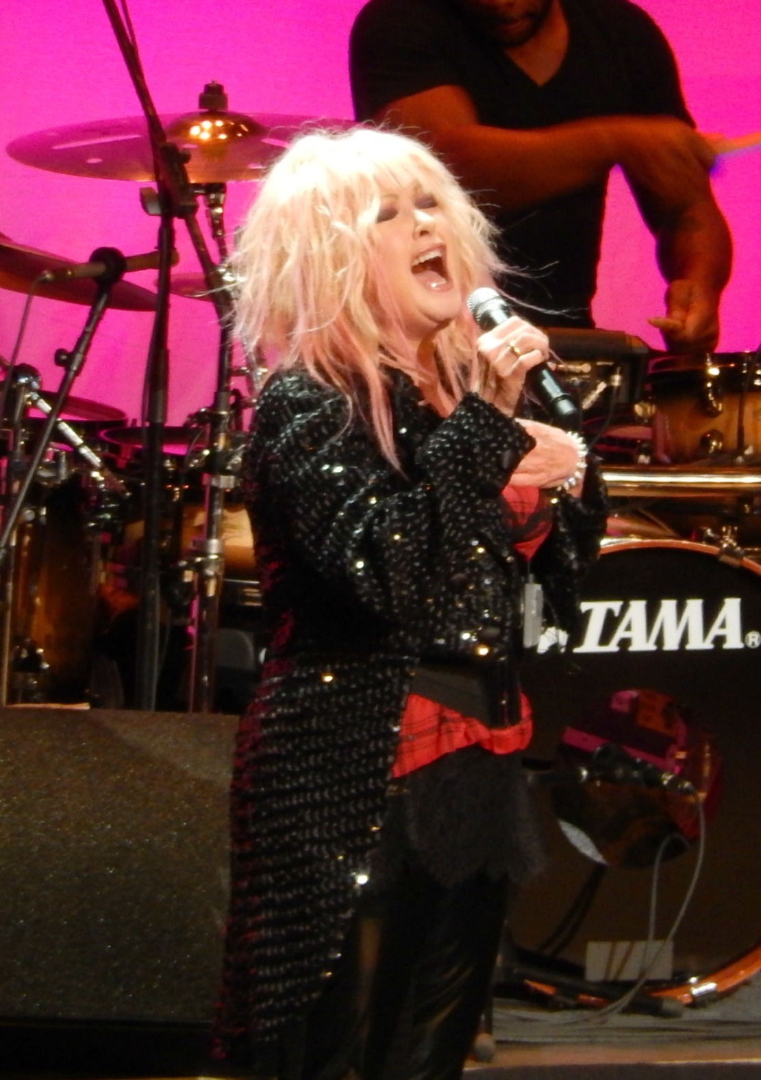 2014年、ビーコン・シアターのシンディ・ローパー