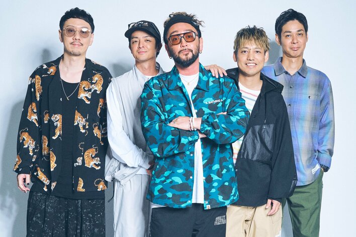 2026年のORANGE RANGEのメンバー5人
