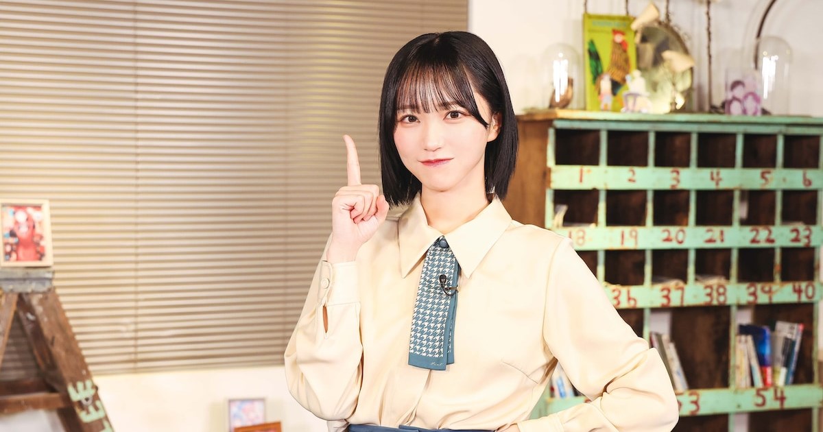 初の表題曲センターを経て力の入れ方を選ぶようになった＝LOVEの野口衣織
