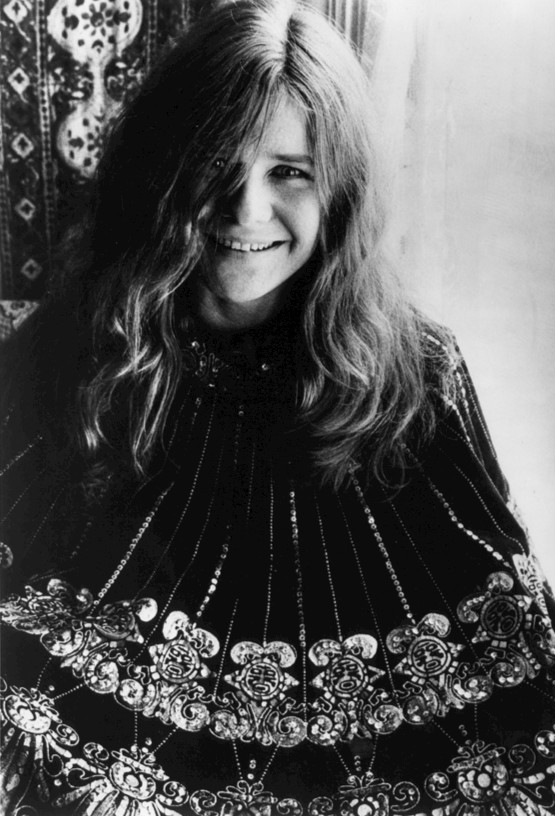 1969年の宣材写真のジャニス・ジョプリン