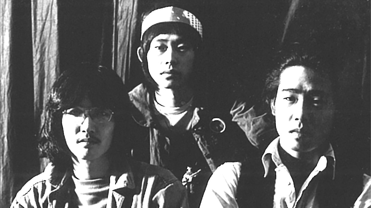 初期の3人編成で活動していた忌野清志郎とRCサクセション