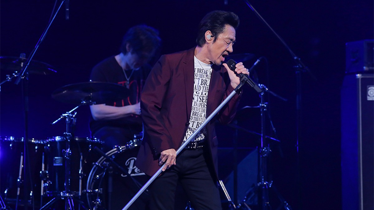 近年のライブで歌う大友康平