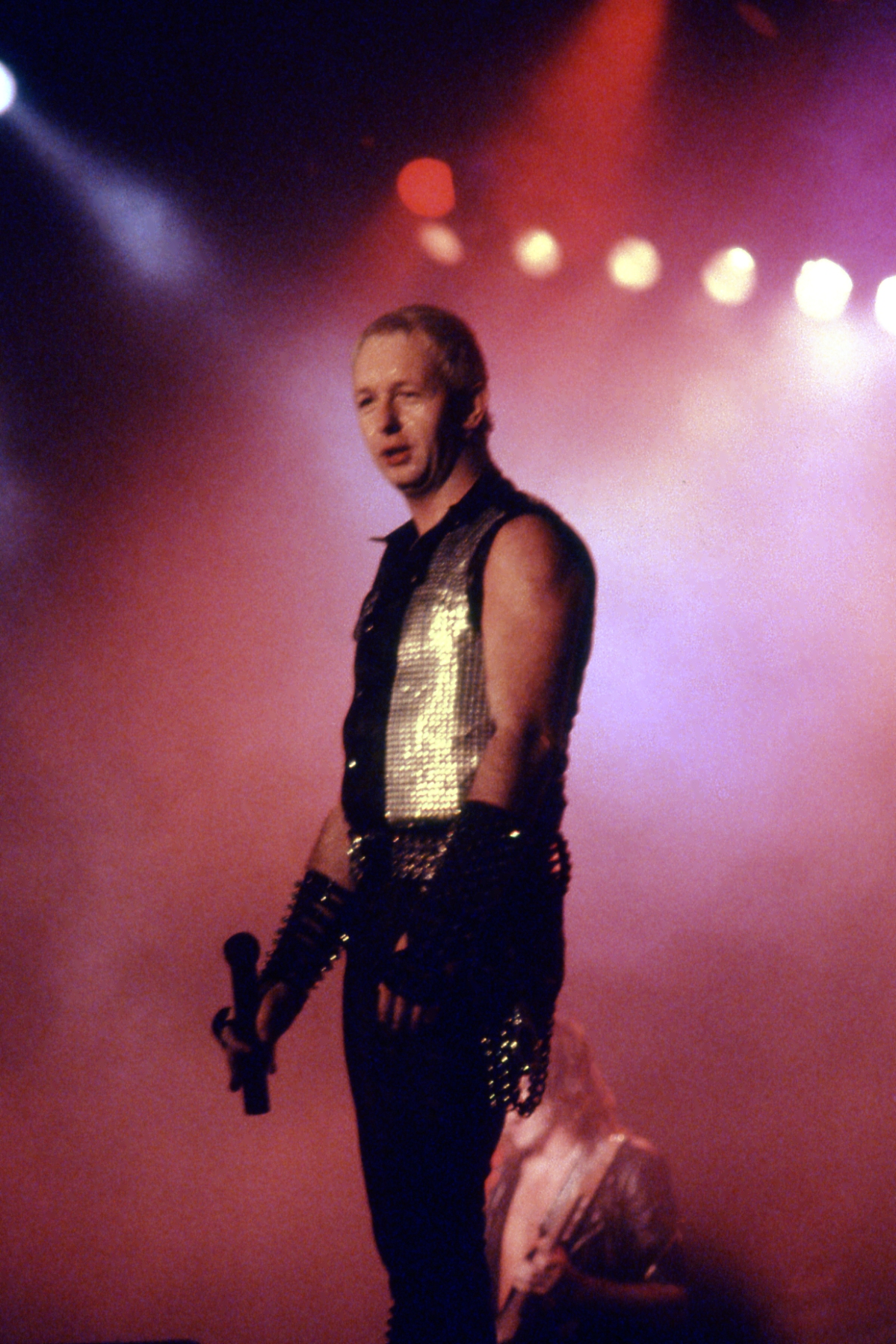 1984年、サン・セバスティアン公演のロブ・ハルフォード