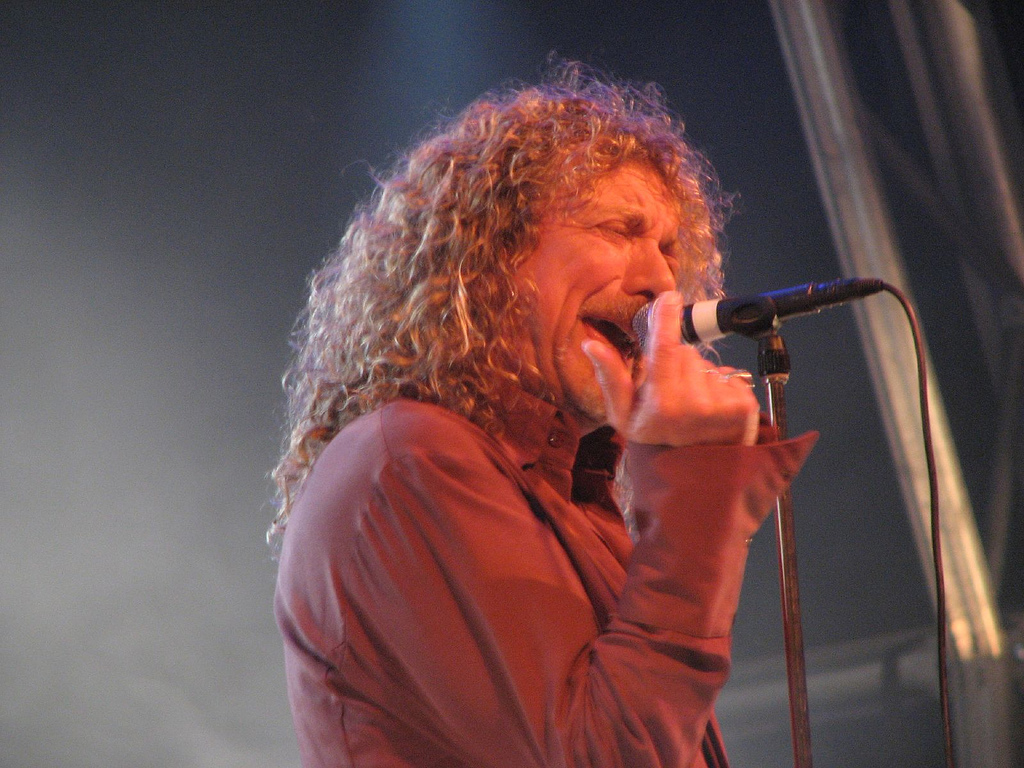 2007年、Green Man Festivalでのロバート・プラント