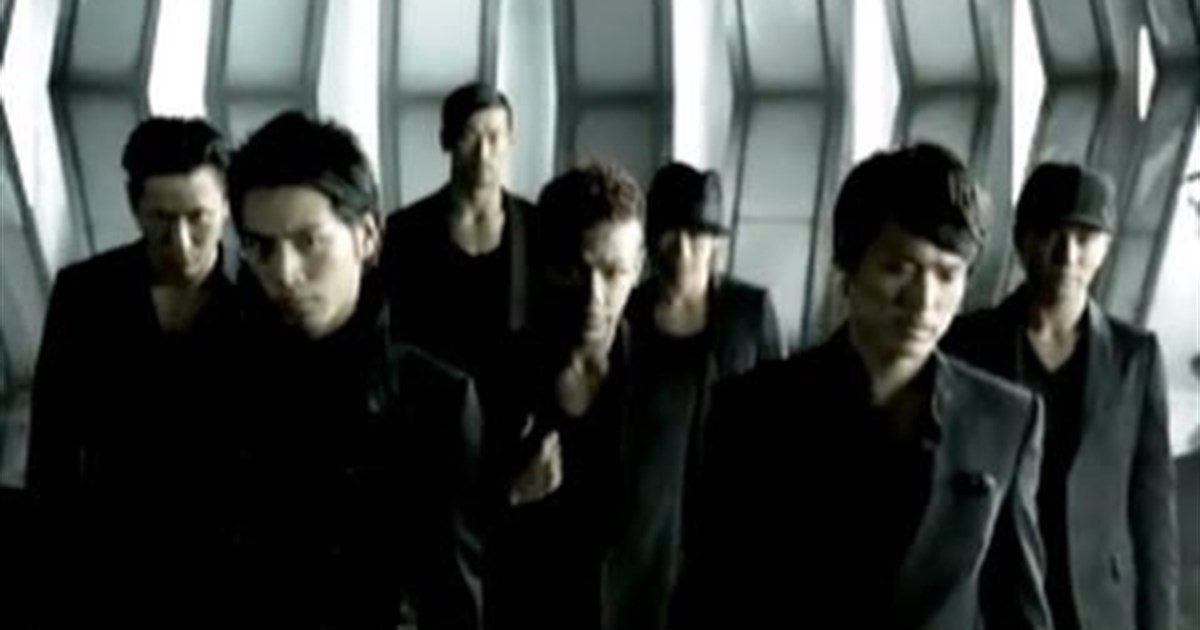 2010年のデビュー曲Best Friends Girl公式MVに登場する三代目 J SOUL BROTHERS