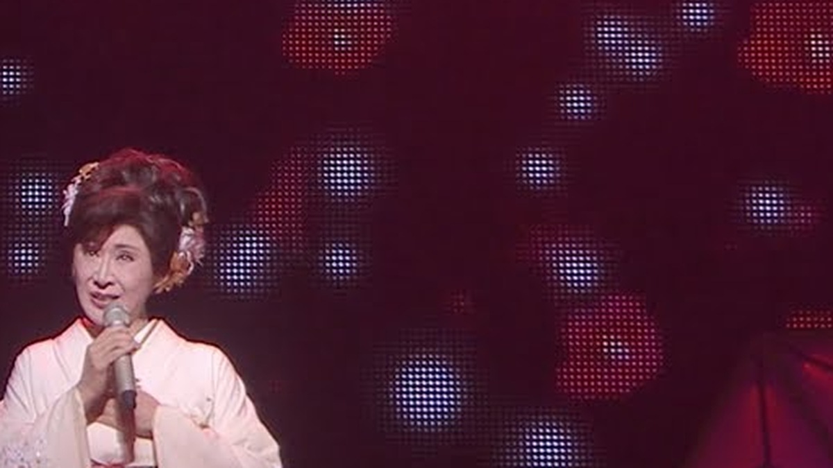 雪椿を歌う小林幸子