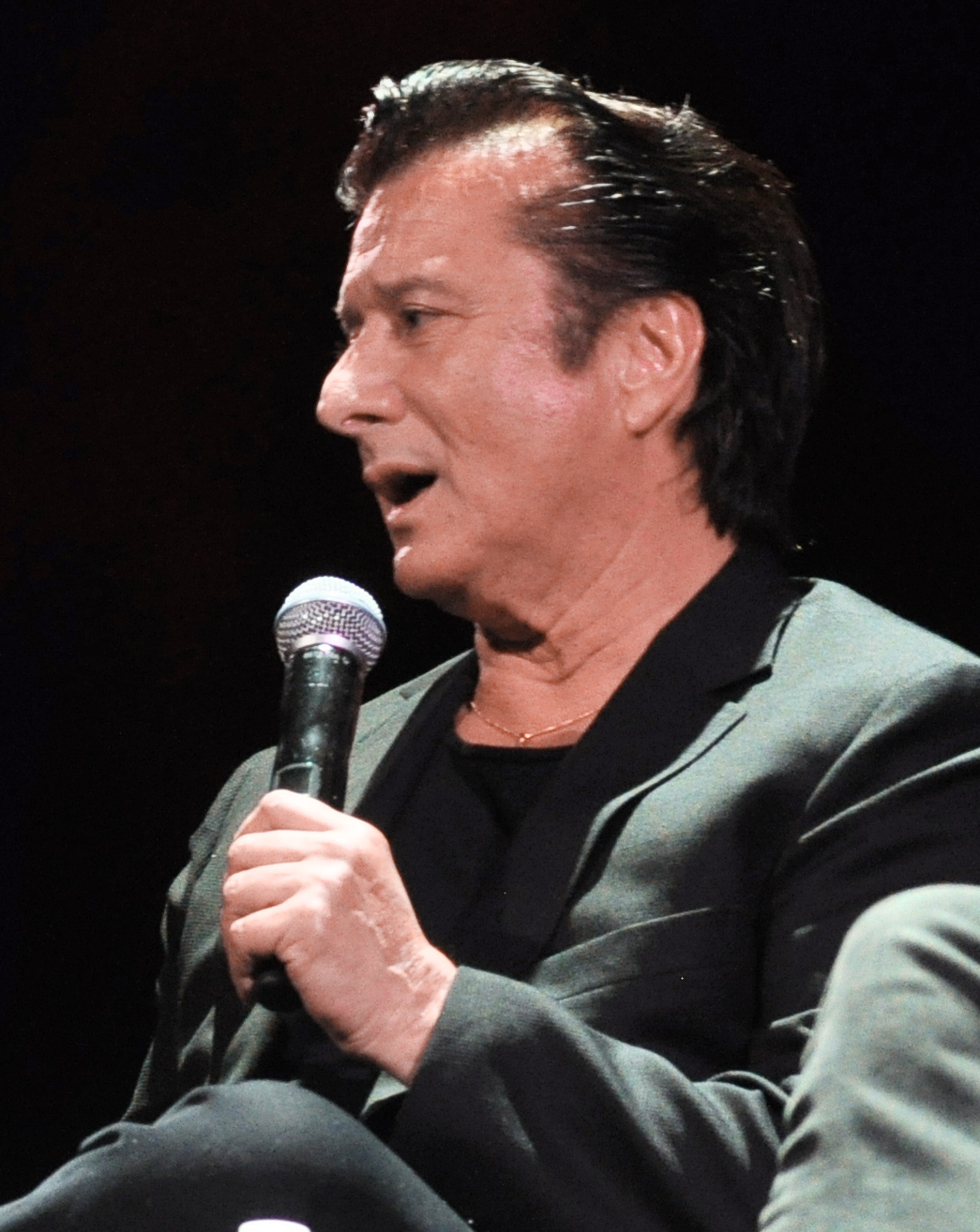 2019年4月、シアトルのPop Conferenceで話すスティーヴ・ペリー
