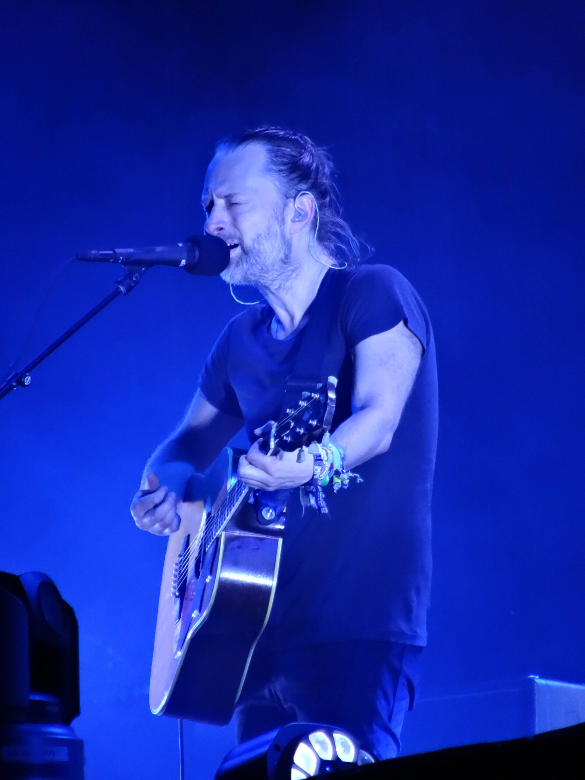 2016年、オースティン公演のトム・ヨーク