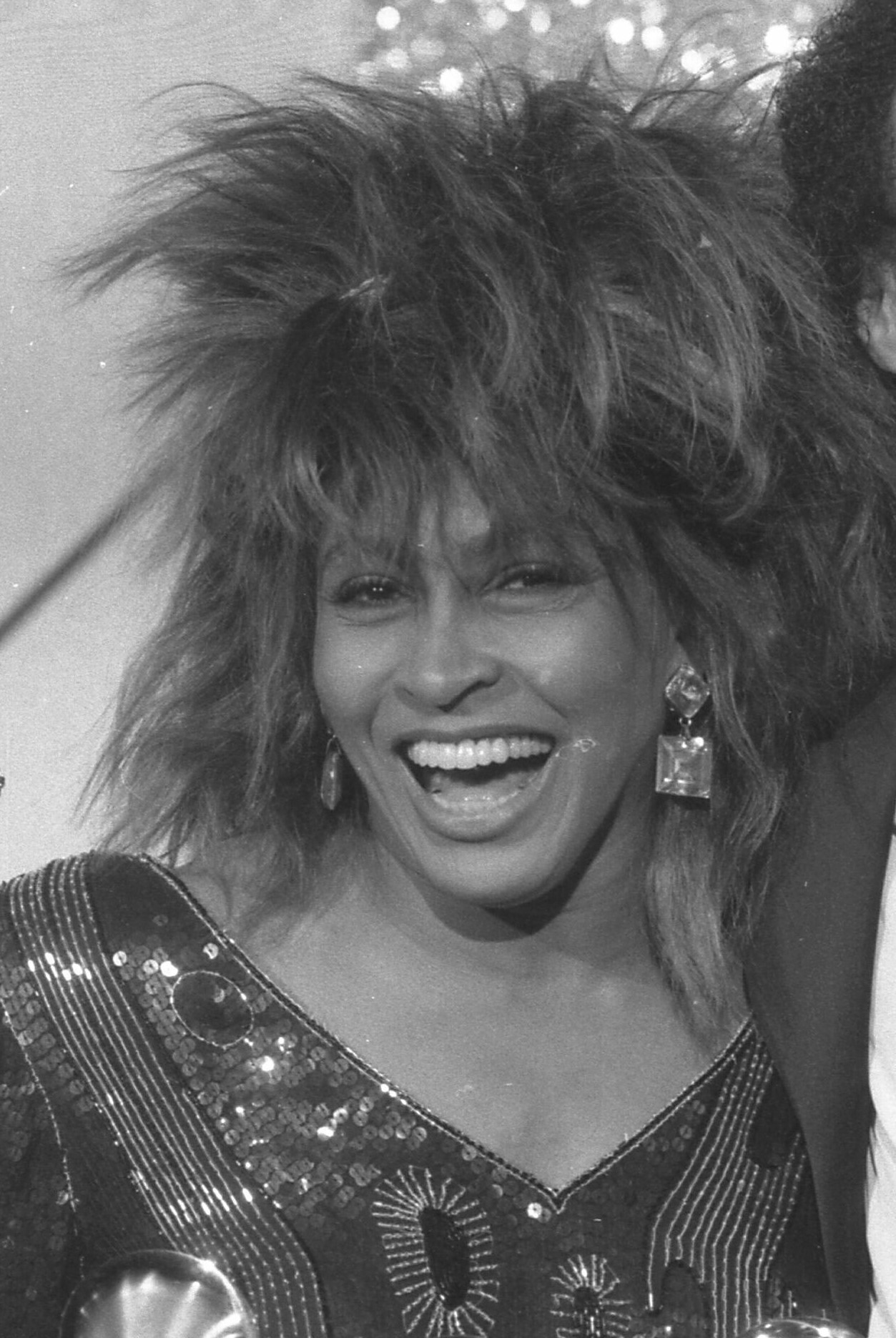 1985年、グラミー賞授賞式でのティナ・ターナー