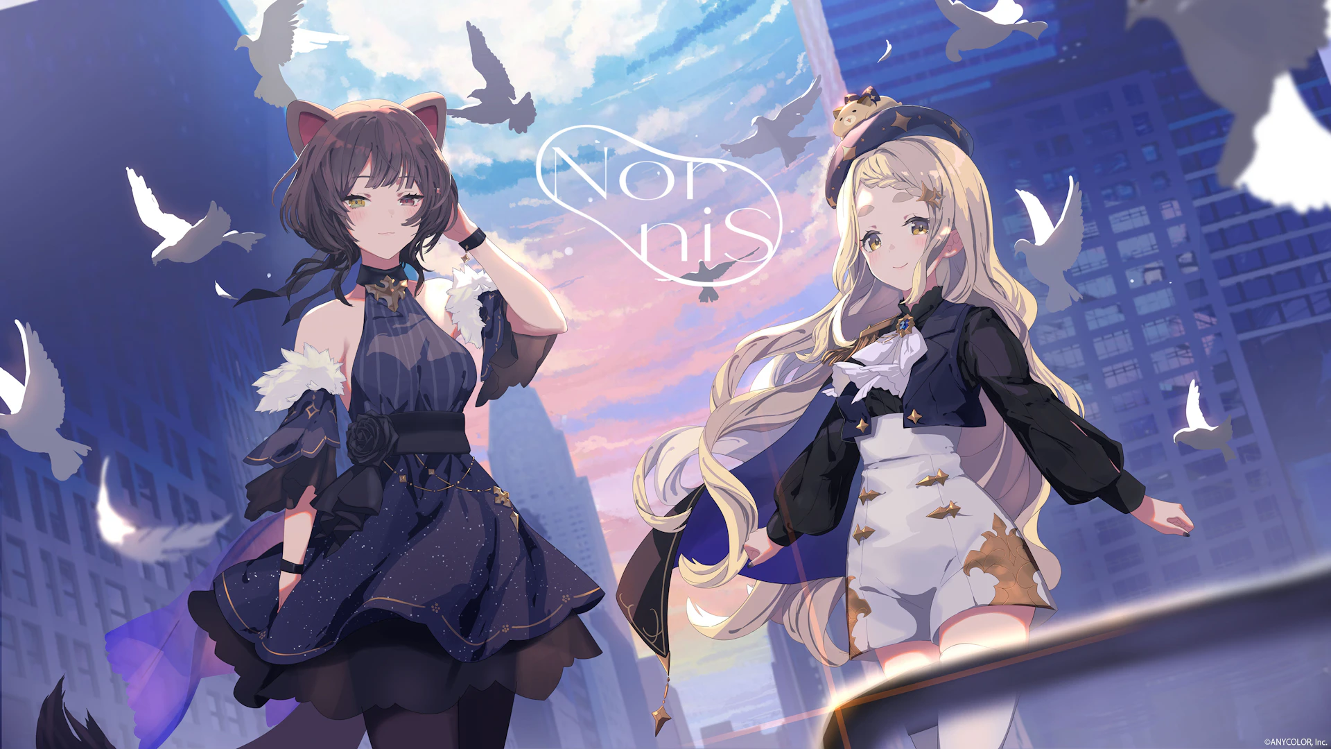 Nornis 戌亥とこ・町田ちま公式ビジュアル