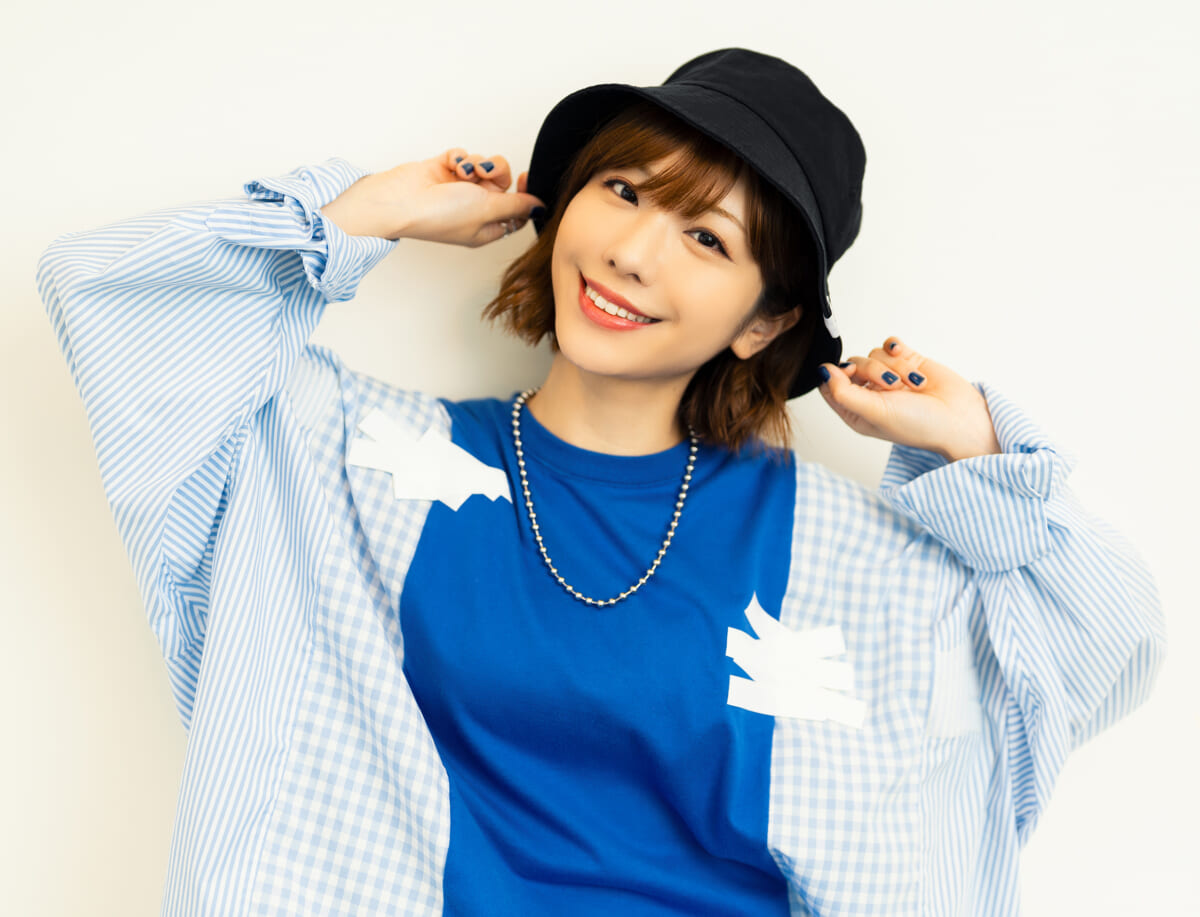 2022年の取材での愛美（TV LIFE web掲載）