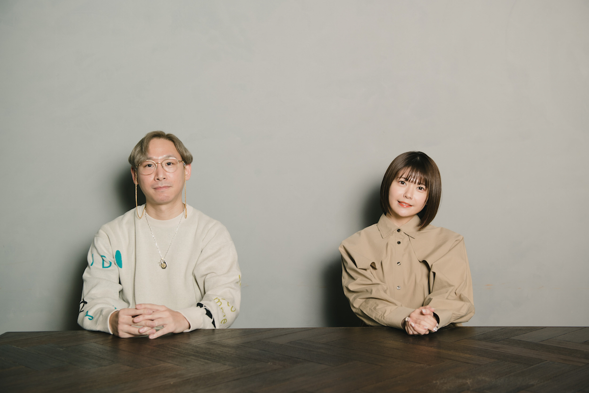 2021年「Dear Dear」制作を語るミト(左)と竹達彩奈(右)