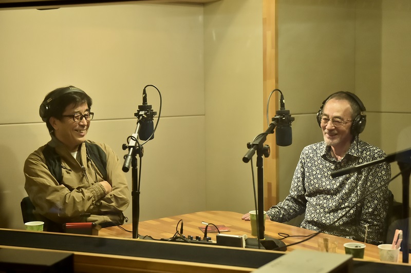 小坂忠と松任谷正隆の対談掲載写真（2018年掲載、撮影：高田梓）