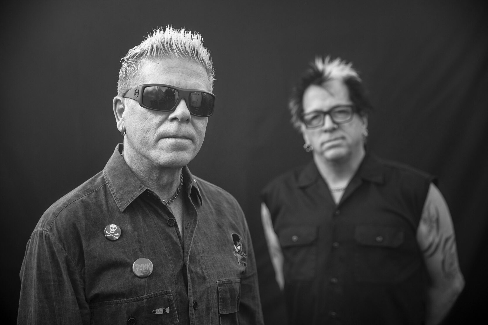 2024年Riot Festでのデクスター・ホランドとヌードルズ（写真：Ryan Bakerink）