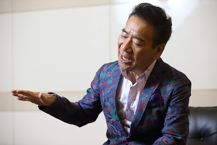 大川栄策の2019年の取材写真