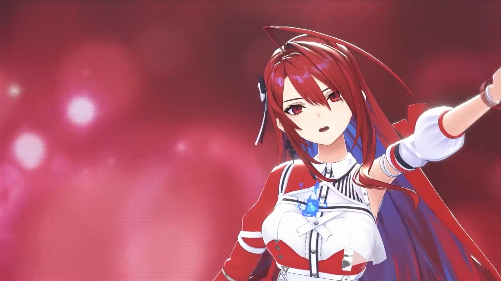 2026年3月のhololive 7th fes.で歌うエリザベス・ローズ・ブラッドフレイム（© COVER）