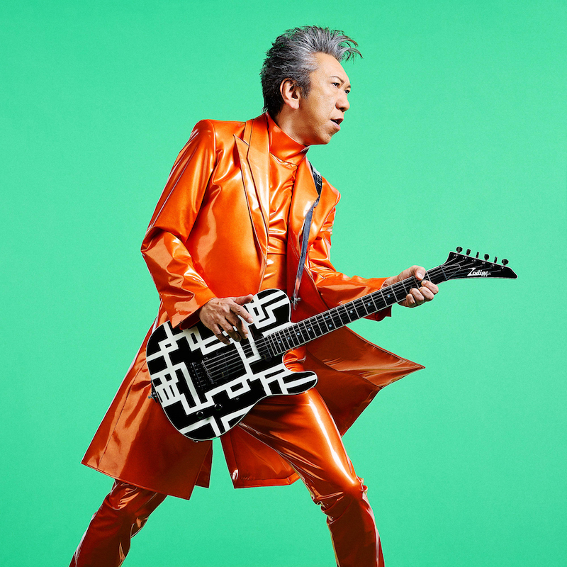 2025年のGUITARHYTHM VIII取材掲載写真の布袋寅泰