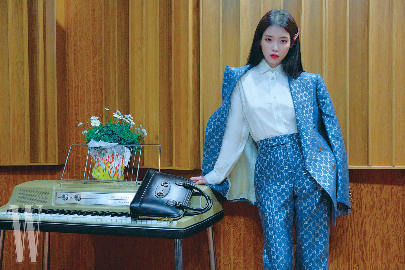 IU（2020年「W Korea」掲載写真）