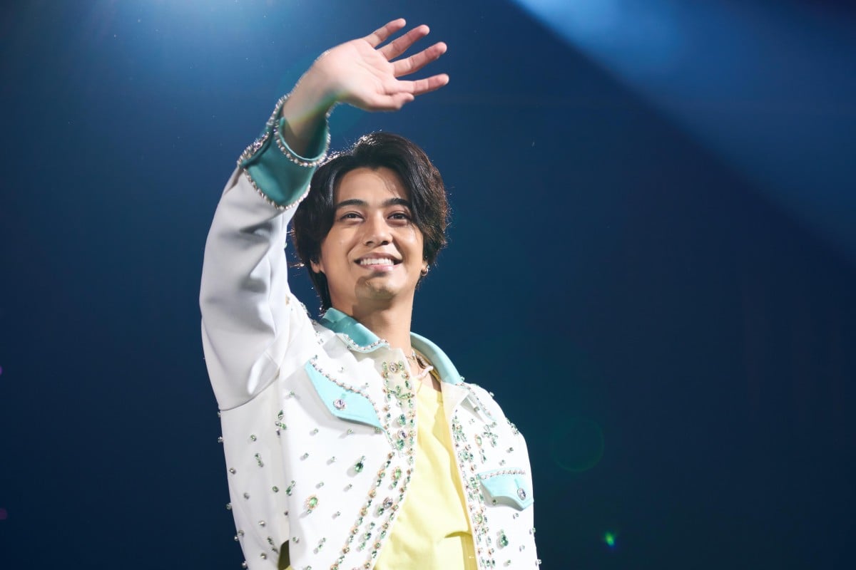 2023年の『ピース』ツアーのKアリーナ横浜公演に登場した髙橋海人