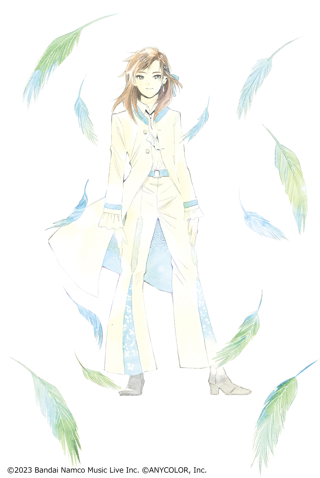 叶(2023年「Tailwind」発売時のビジュアル)。