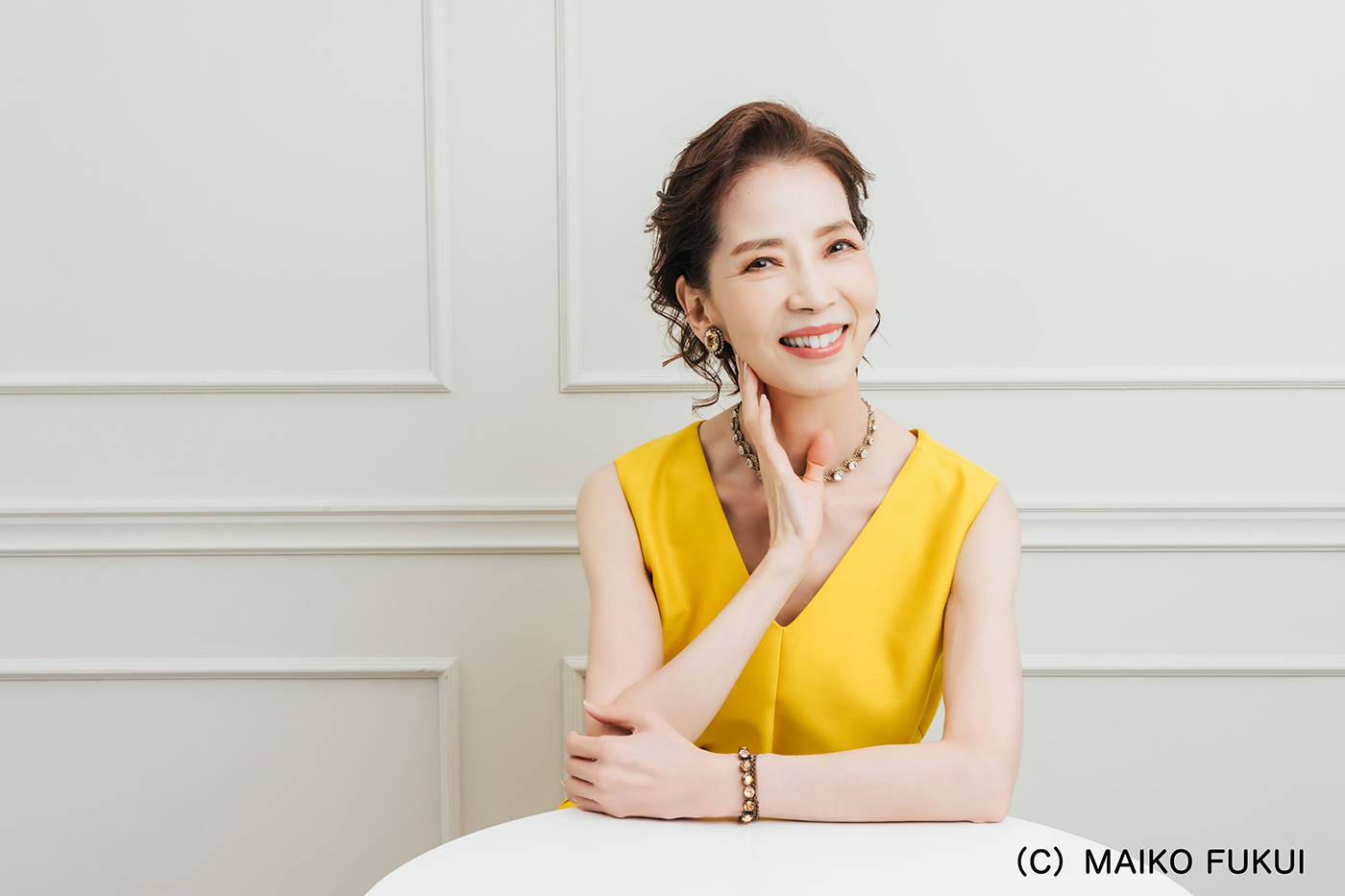 ビクターの公式プロフィールに掲載された増田惠子／撮影年は未記載