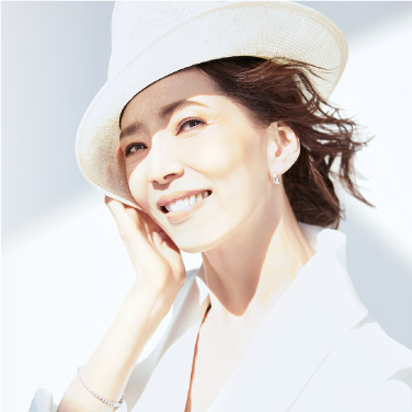 本人の公式プロフィールに掲載された増田惠子／撮影年は未記載