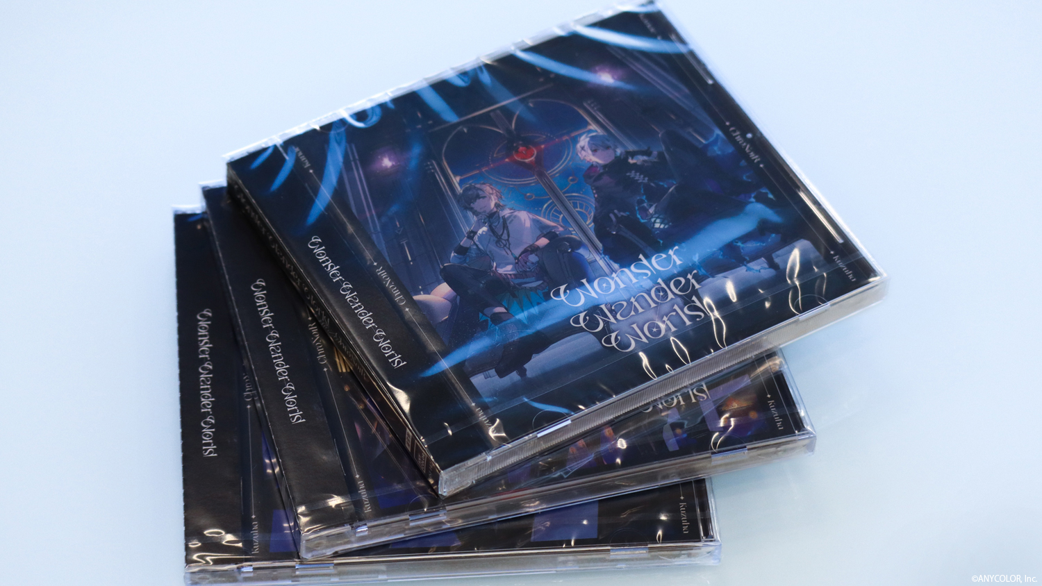 ANYCOLORの2024年制作チーム取材に掲載された『Wonder Wander World』のCD