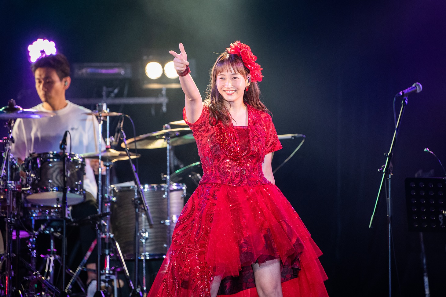 藤本美貴／2022年10月8日、新宿BLAZEの20周年ライブ（撮影者未確認）