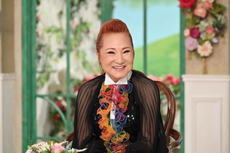 2021年6月の「徹子の部屋」出演を紹介する、北原ミレイの写真