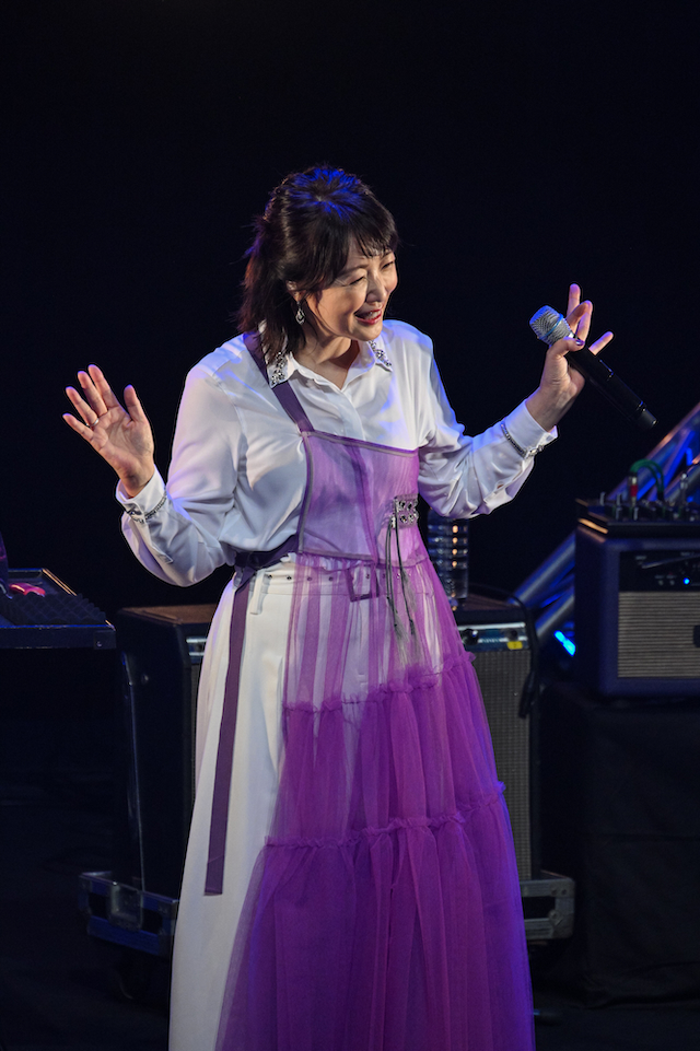 2026年9月、恵比寿ザ・ガーデンホールの「Moments」に出演した菊池桃子