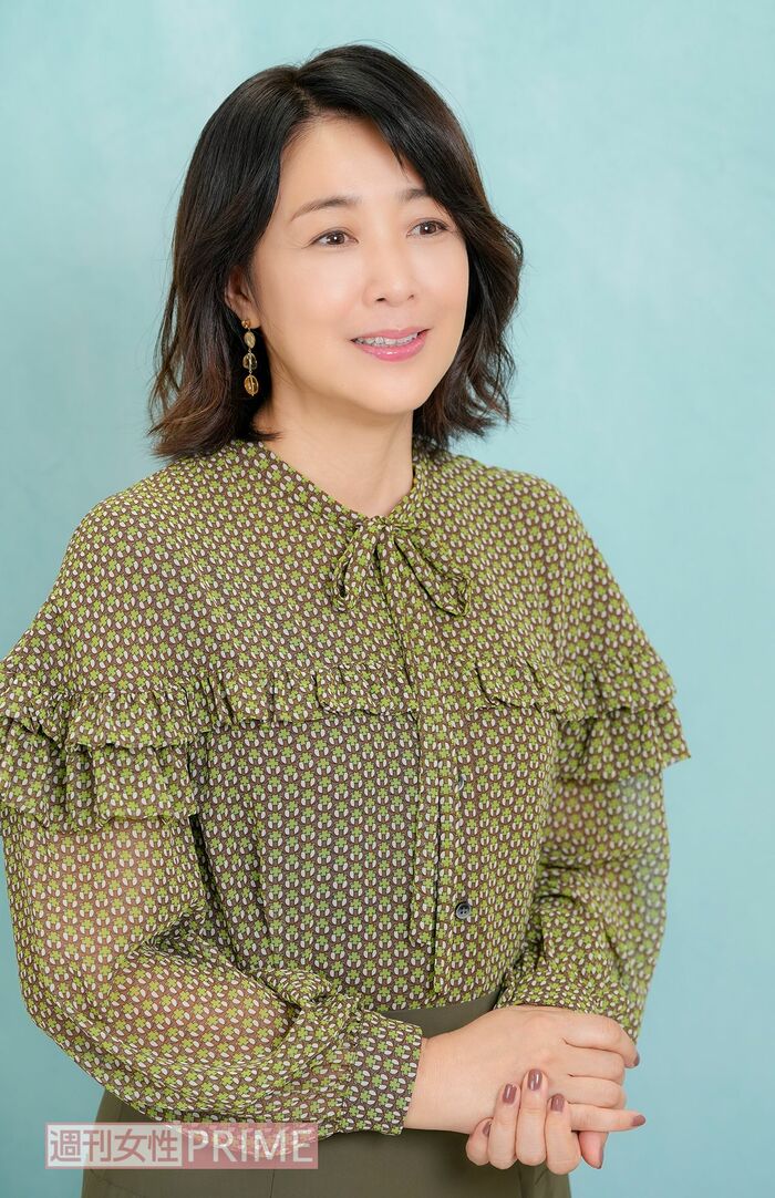 2024年のインタビューで撮影された菊池桃子（撮影：伊藤和幸）
