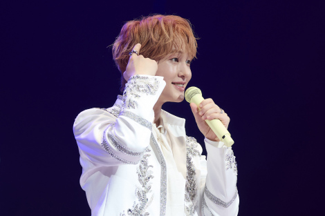 オンユ、2025年「ONEW THE LIVE : PERCENT (%)」日本公演（写真提供：ONEW JAPAN OFFICIAL FANCLUB）