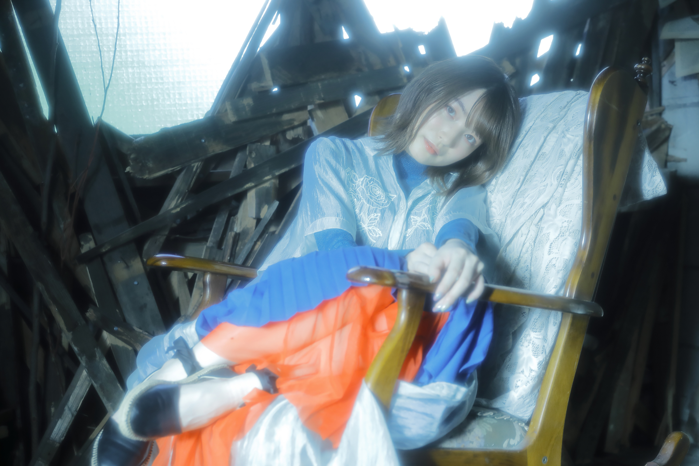 2021年『Nebula』取材時の上田麗奈