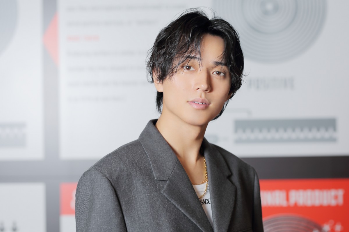 2024年の映画『ふれる。』の取材に掲載された永瀬廉