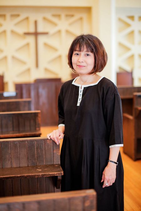 久米小百合(2019年掲載、撮影:本社写真部/婦人公論)