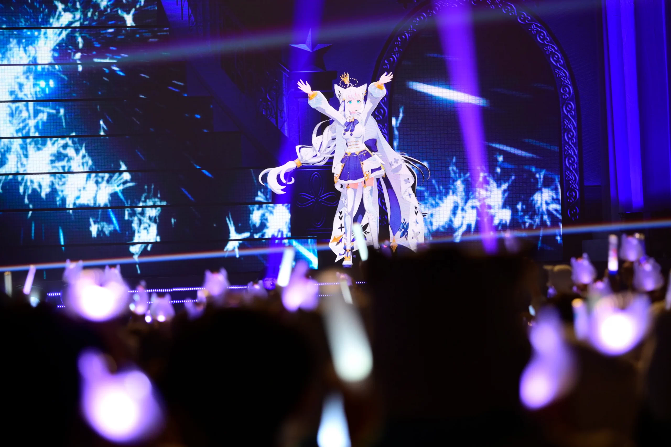 2025年2月の「FBKINGDOM “ANTHEM”」での白上フブキ