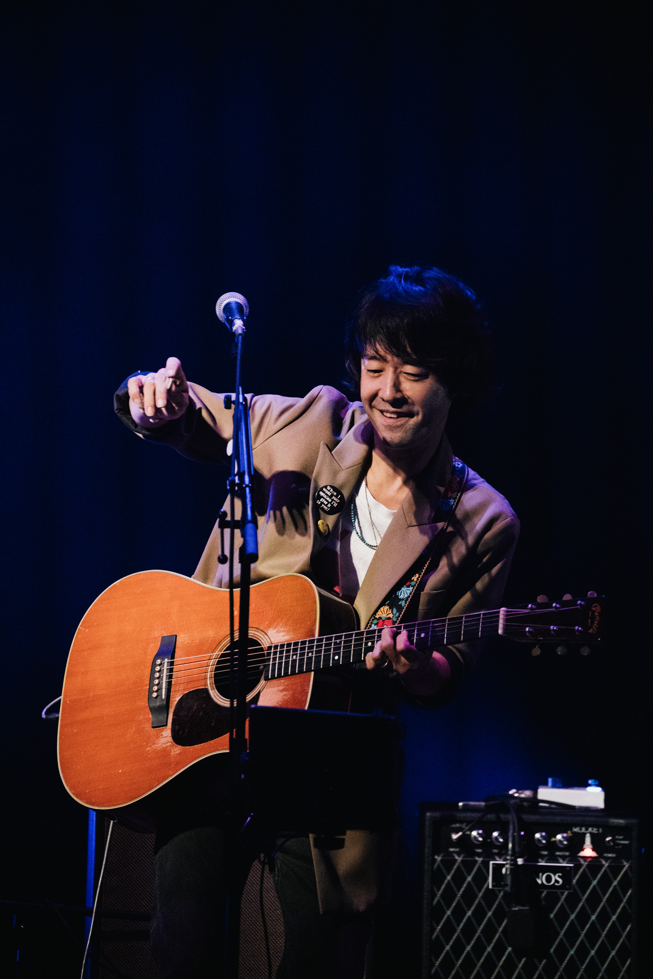 2025年10月9日、草月ホールで演奏する和田唱(撮影:山本倫子)