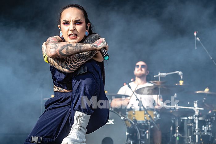 2021年のAlcatraz Festivalでのタチアナ・シュマイリュク（写真：Hughes Vanhoucke）