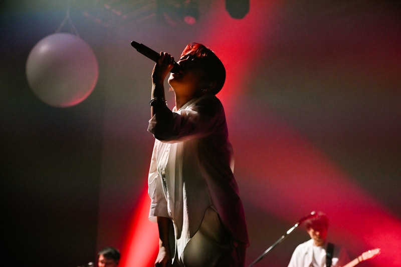 楠木ともり(2025年7月30日、Zepp Hanedaでのツアーファイナル)。