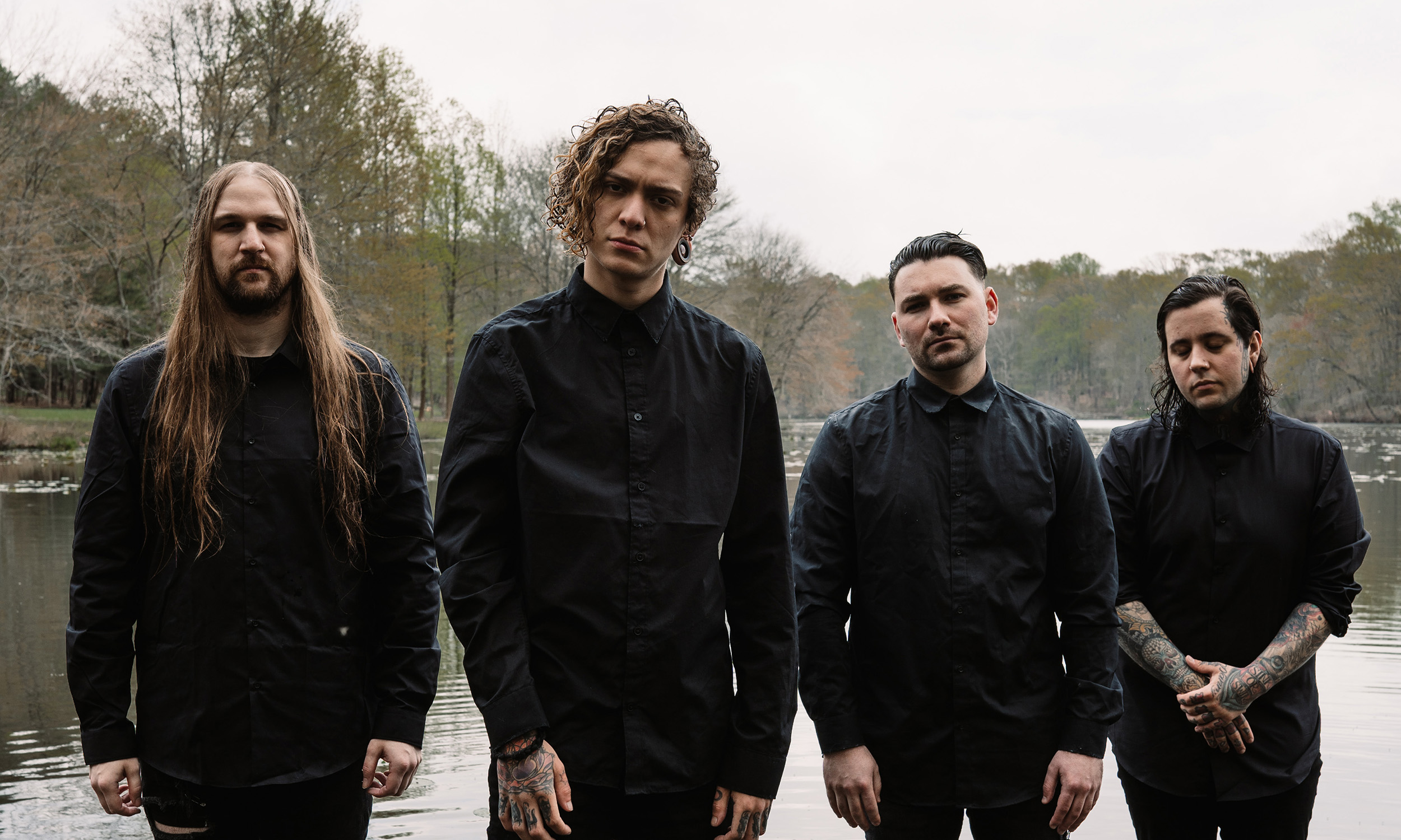 Lorna Shore（2021年の「V13」掲載写真／左から2人目がウィル・ラモス）