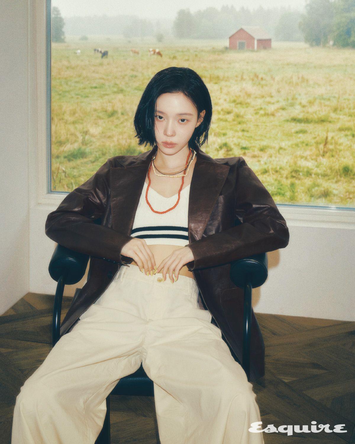 ウィンター。Esquire Koreaのインタビュー掲載写真（2026年3月）