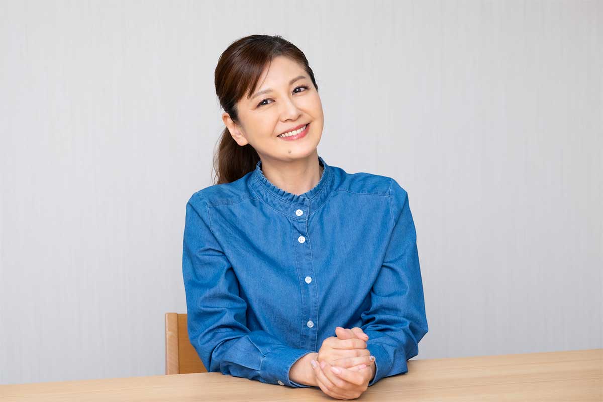2026年の取材で撮影された南野陽子（撮影：舛元清香）