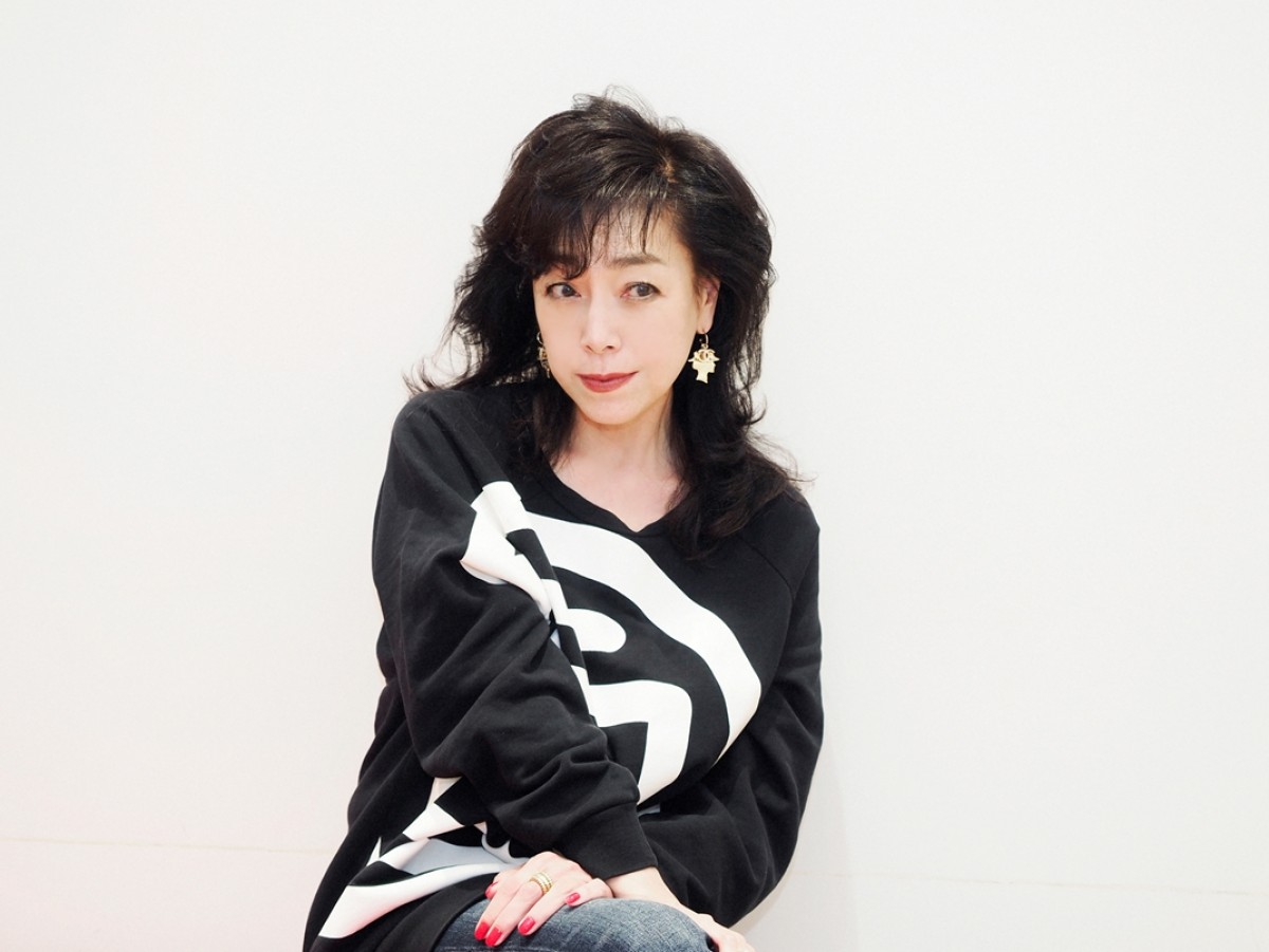 2022年の取材時の柏原芳恵