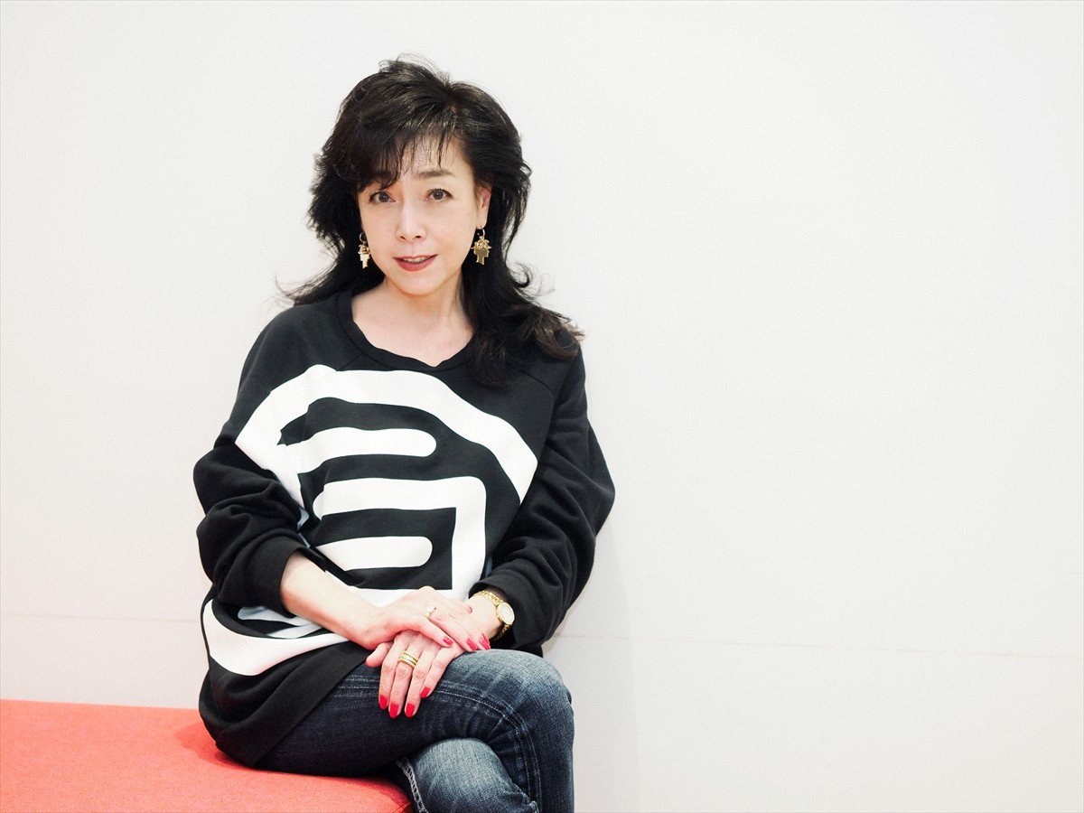 2022年の取材時の柏原芳恵