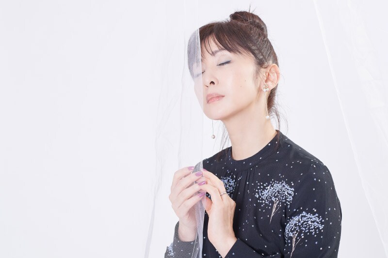 2021年のインタビューに掲載された斉藤由貴(撮影:星野耕作)