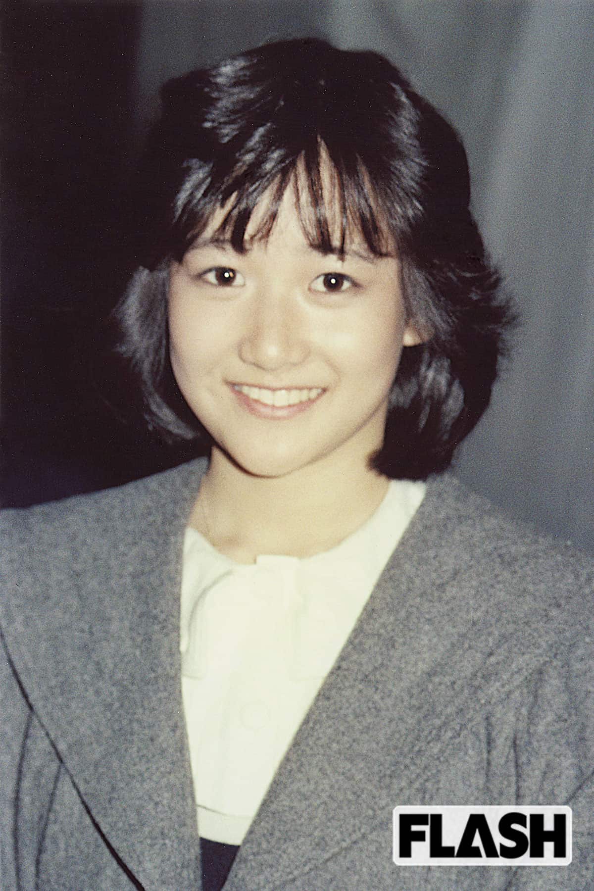 岡田有希子／写真・冨永馨、Smart FLASH掲載（撮影年未確認）
