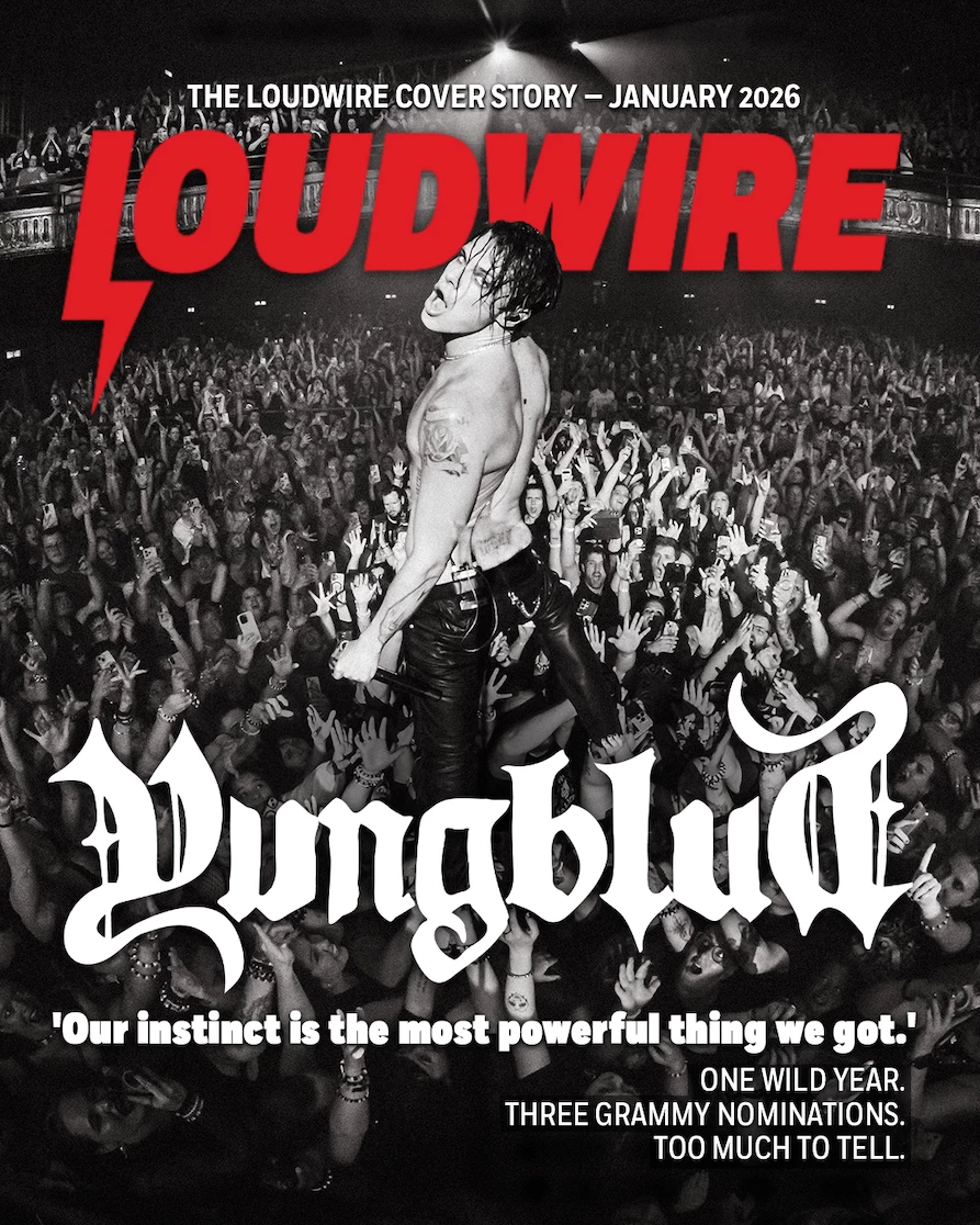 ヤングブラッド（2026年1月『Loudwire』表紙掲載写真／撮影：Tom Pallant）。